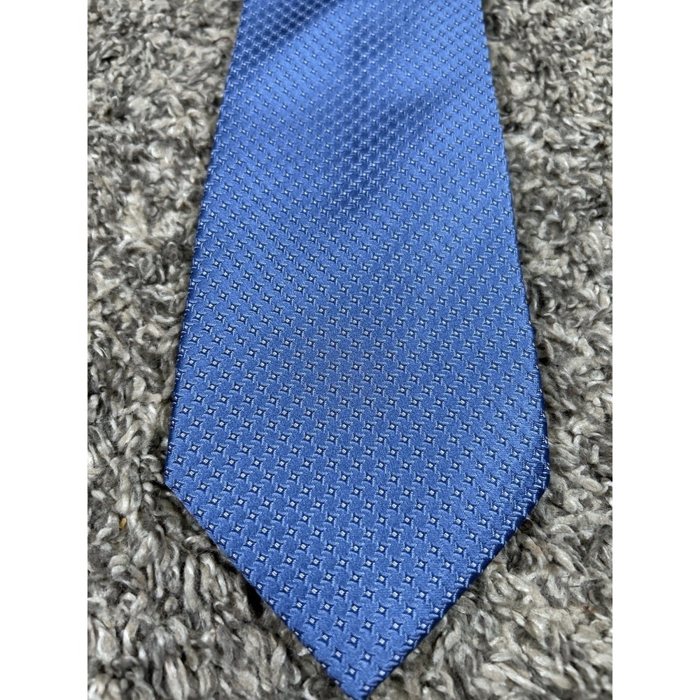 Sean John Men's 100% Silk Neck‎ Tie Blue Striped Classic NWT